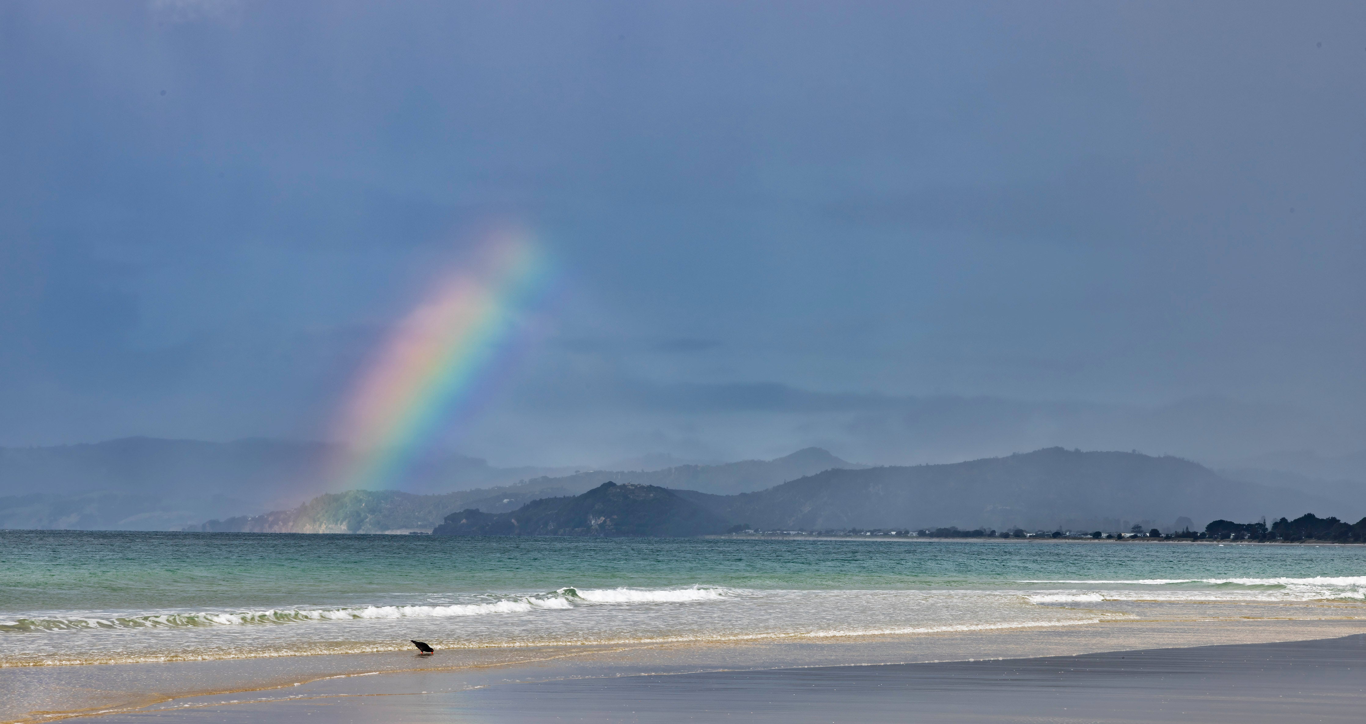 Rainbow over Whangapoura
